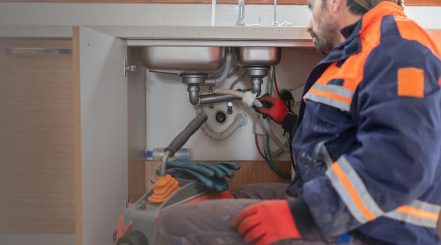 Professional septic pumping service in Achille, OK